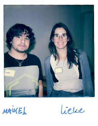 Kennismakingsfoto Maikel en Lieke voor het project Waanzinnige Verhalen