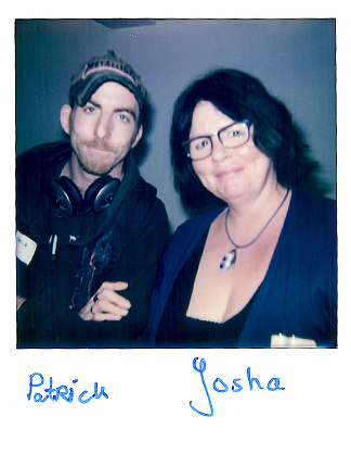 Kennismakingsfoto Patrick en Josha voor het project Waanzinnige Verhalen