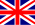 britse vlag als drukknop naar Engelstalige vlag